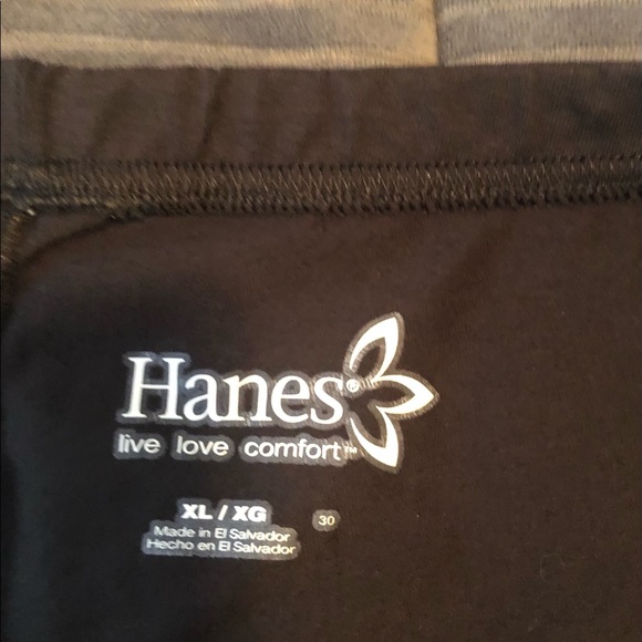 Hanes black leggings. - Picture 3 of 6